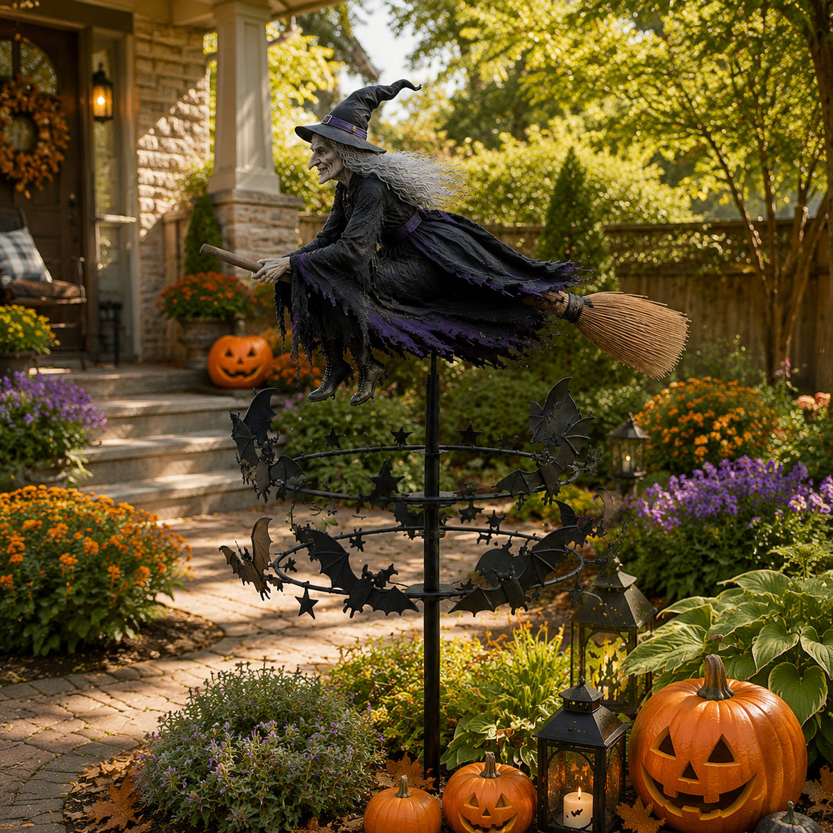 đ„Halloween Early Bird Offer: 49% offđ§ââïž The Enchanted Witch Garden Wind Spinner