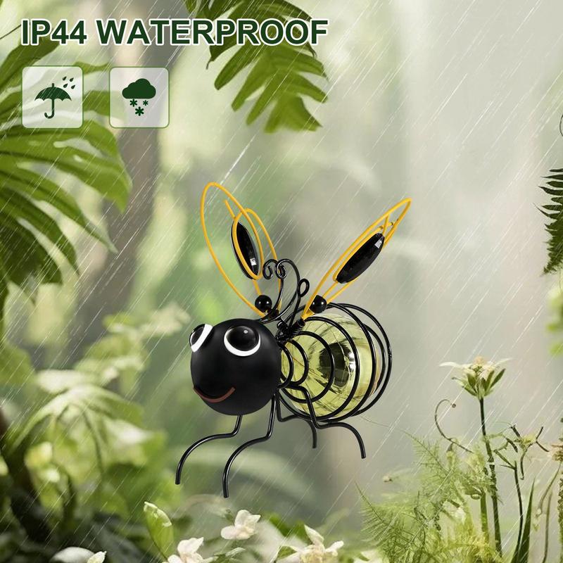 🐝Outdoor Hanging Solar Bee Light - Perfect gift for plant lovers moms or literally anyone who smiles ❤️