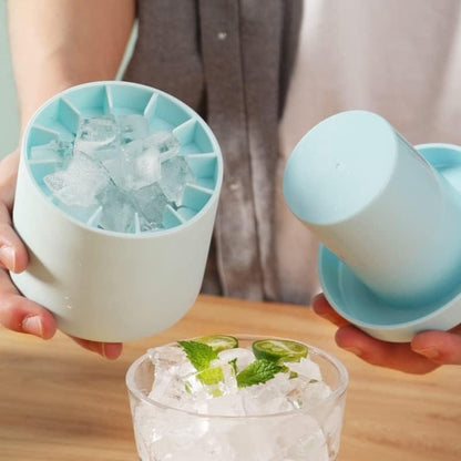 🧊Last Day-Buy 1 Get 1 Free❄️Quick Freezing Silicone Ice Cube Mold