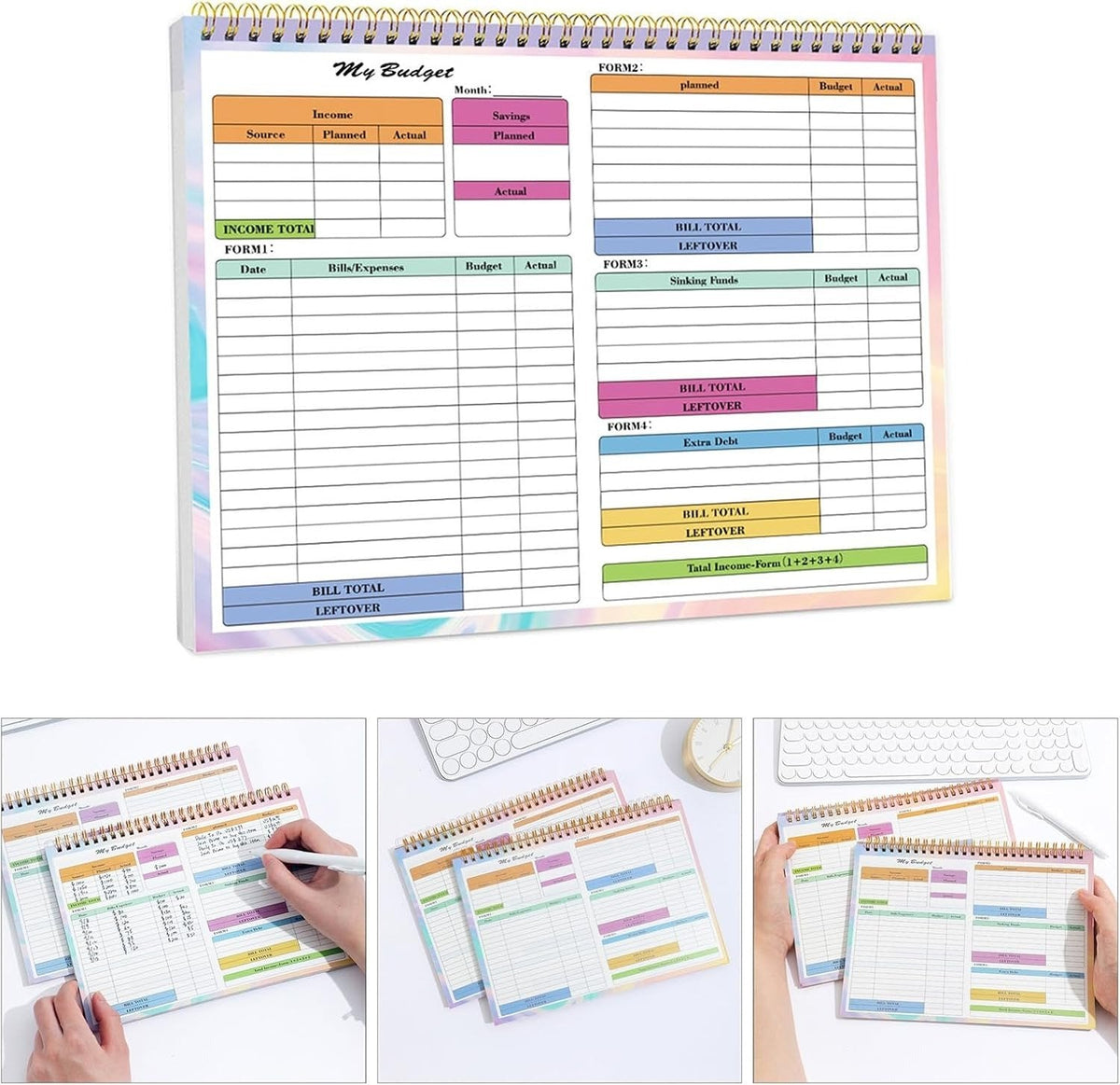 Household Expense Book – Daily & Weekly Budget Planner