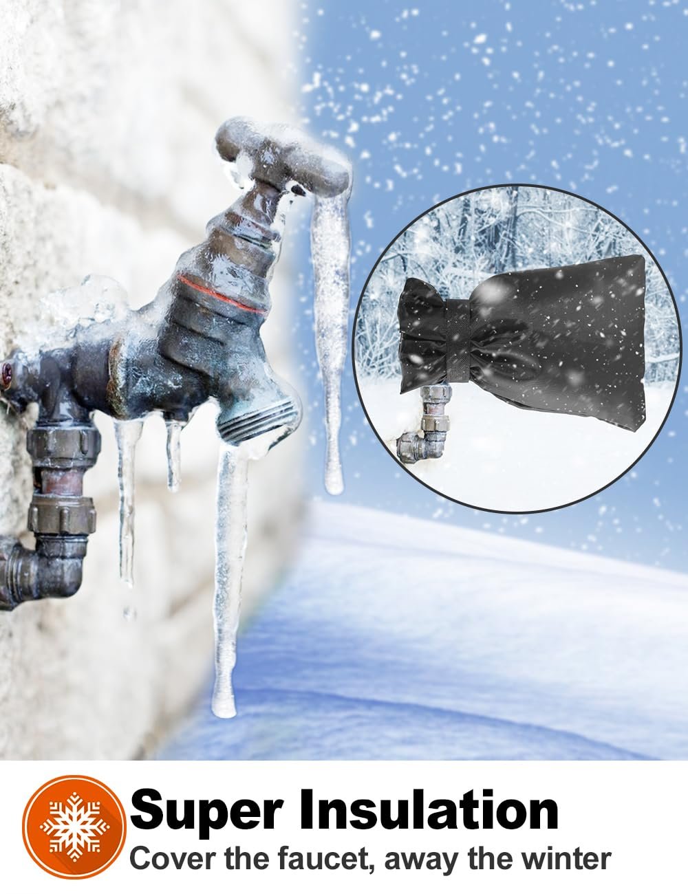 Outdoor Faucet Covers for Winter