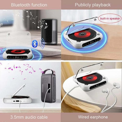 Portable Bluetooth CD Player