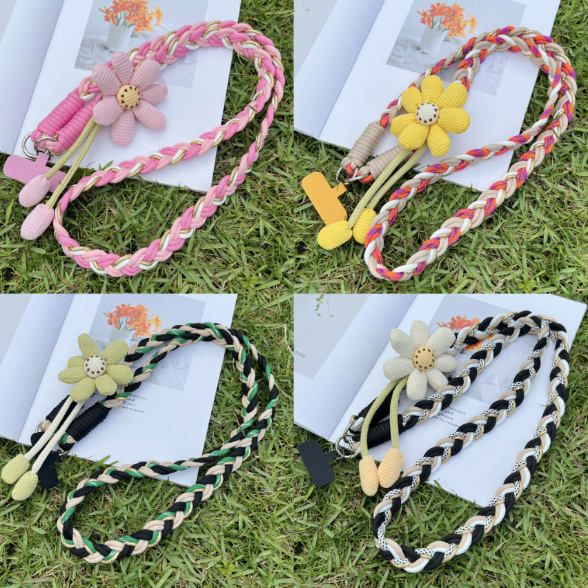 🌞Cute Floral Phone Crossbody Lanyard Hands-Free & Stylish!
