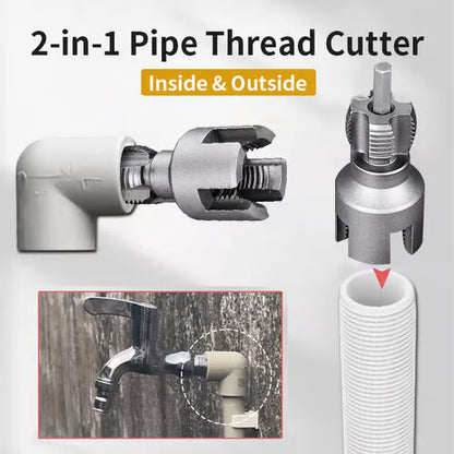 🔥Integrated Internal & External Pipe Threading Tool