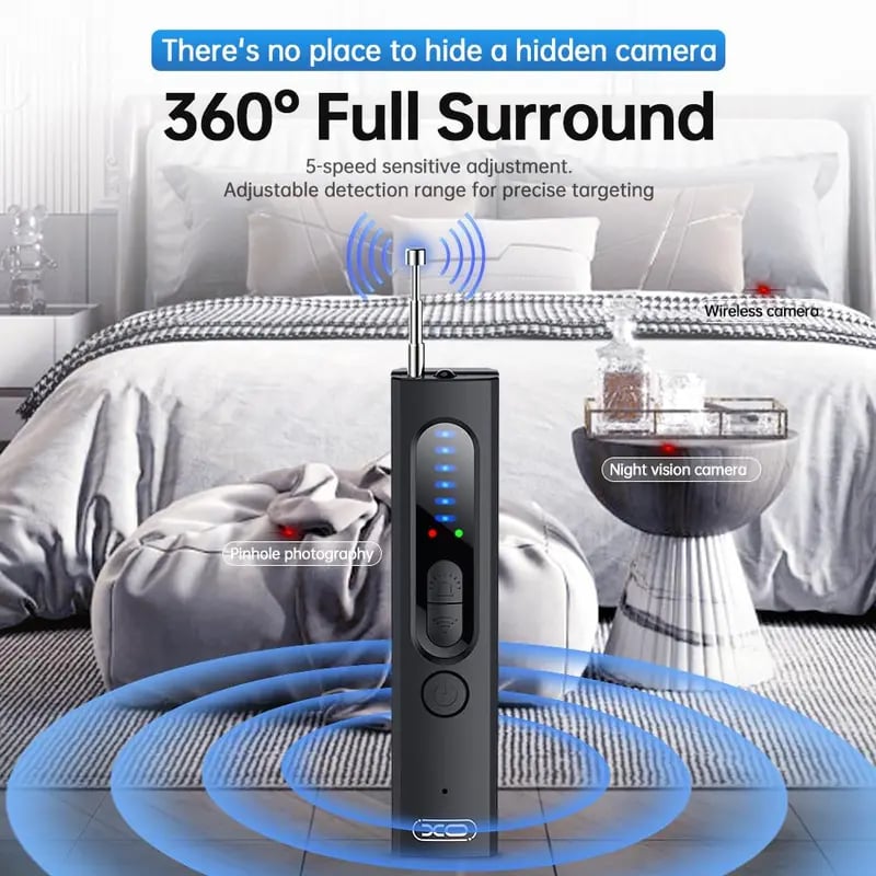 [Protecting your privacy] Hidden Camera Detectors, GPS Tracker Detector and RF Signal Scanner,  Find Out Hidden GPS Trackers