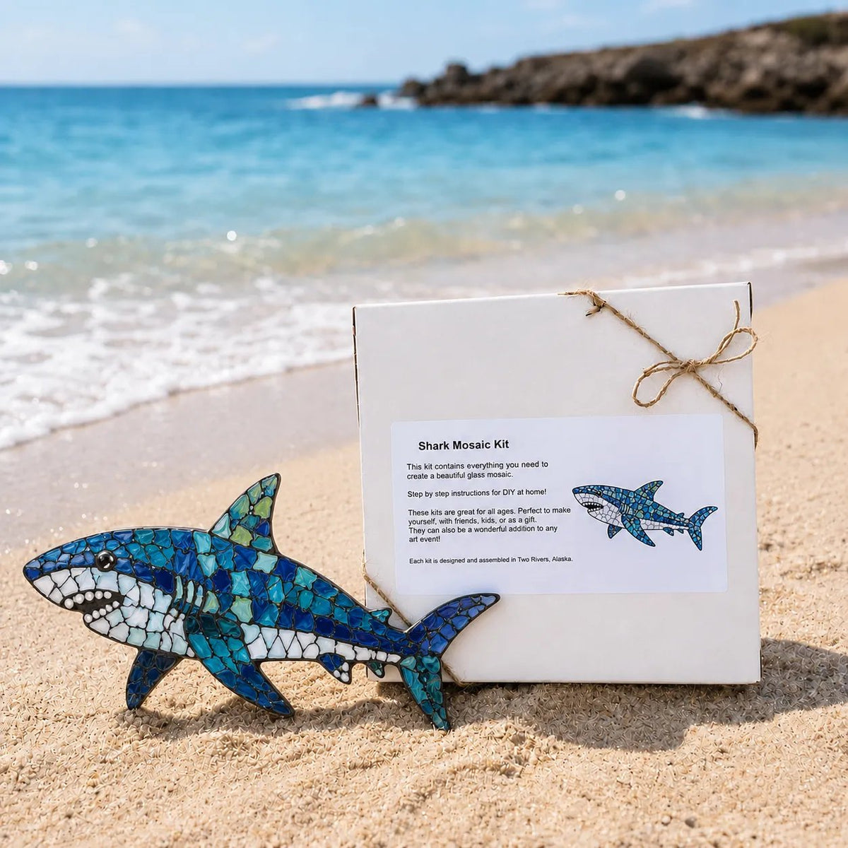🔥 LAST DAY 49% OFF – 🌊 Octopus Mosaic Kit | Beginner-Friendly DIY Glass Craft with Step-by-Step Instructions