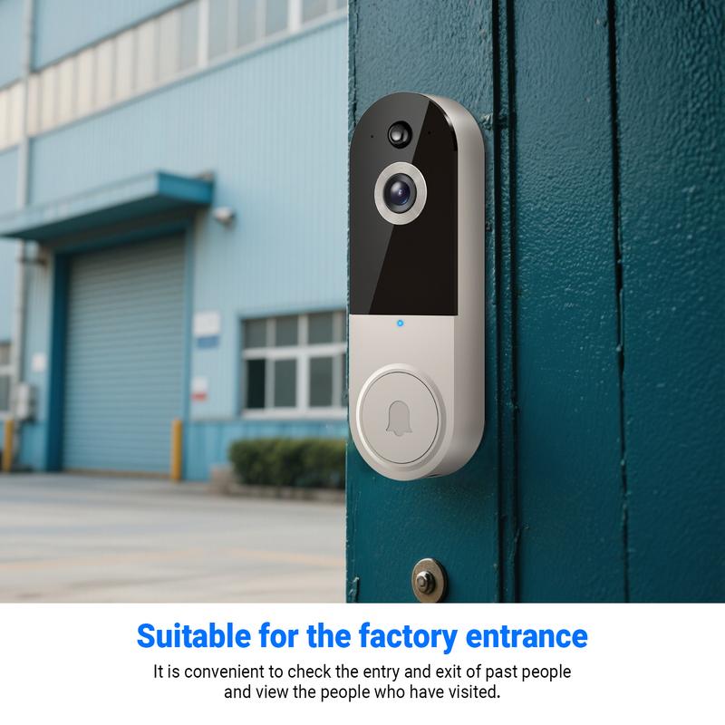 Wireless Doorbell Camera, Smart WiFi Video Doorbell