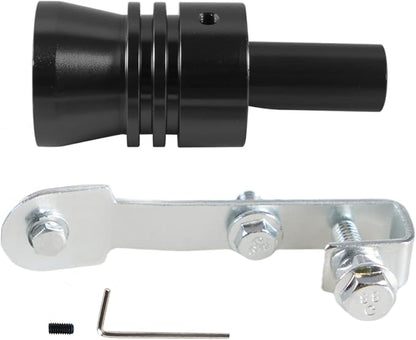 🔥🎁Aluminum Alloy Universal Turbo Whistle,Turbo Sound Exhaust Muffler Pipe Whistle Car Roar Maker