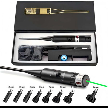 Professional Aperture Red/Green Aiming Kit Aperture Aiming with 32adapters