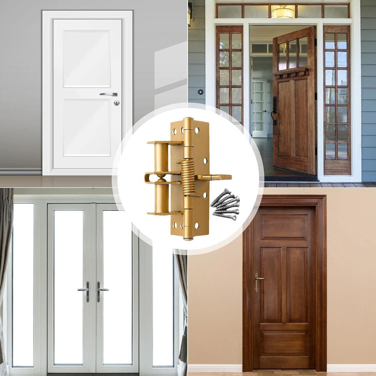 3 in 1 Automatically Door Hinge Lock