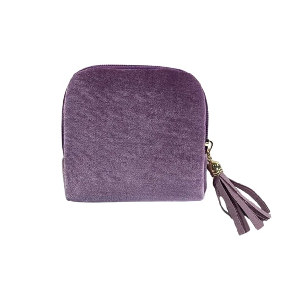Jewelry Zippered Pocket Case Travel Jewelry Bag Portable Organizer