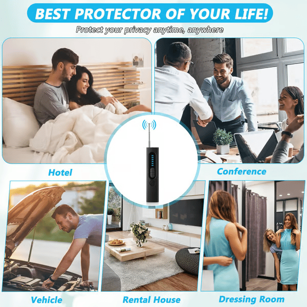 [Protecting your privacy] Hidden Camera Detectors, GPS Tracker Detector and RF Signal Scanner,  Find Out Hidden GPS Trackers