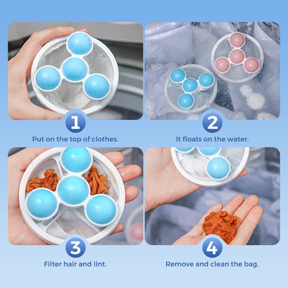 🎉Hot Sale 49% OFF🎉Floating Lint Mesh Bag For Laundry