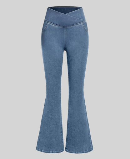 🔥Stretchy Jeans High Waisted Crossover