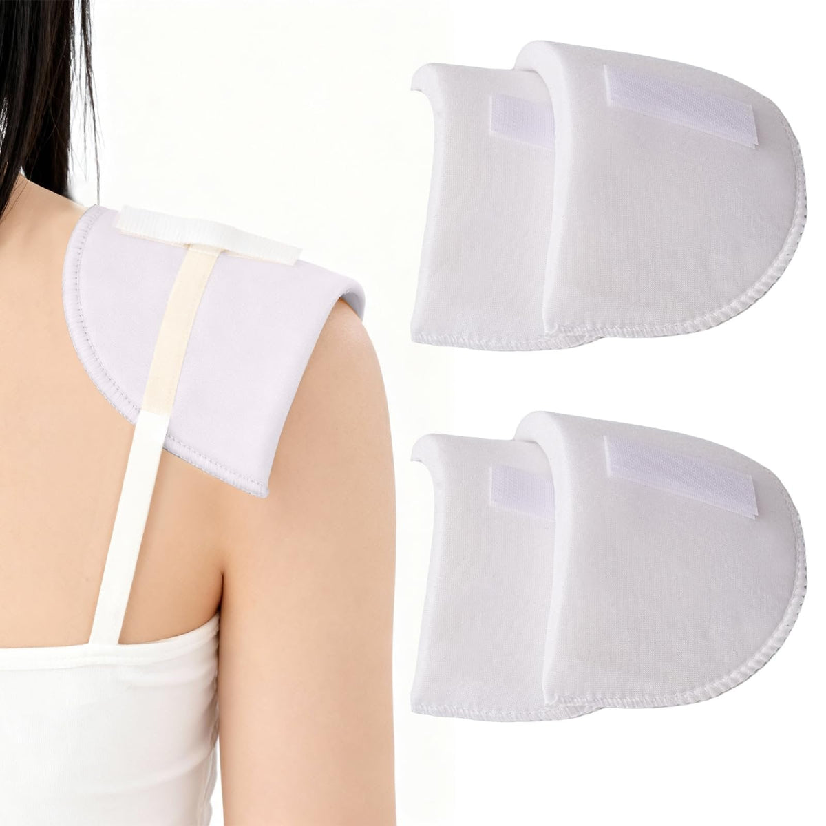2 Pairs Set-in Shoulder Pads