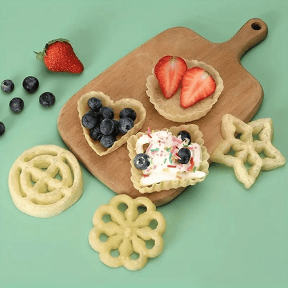 Nordic-Style Rosettes & Timbale Pastry Mold Set