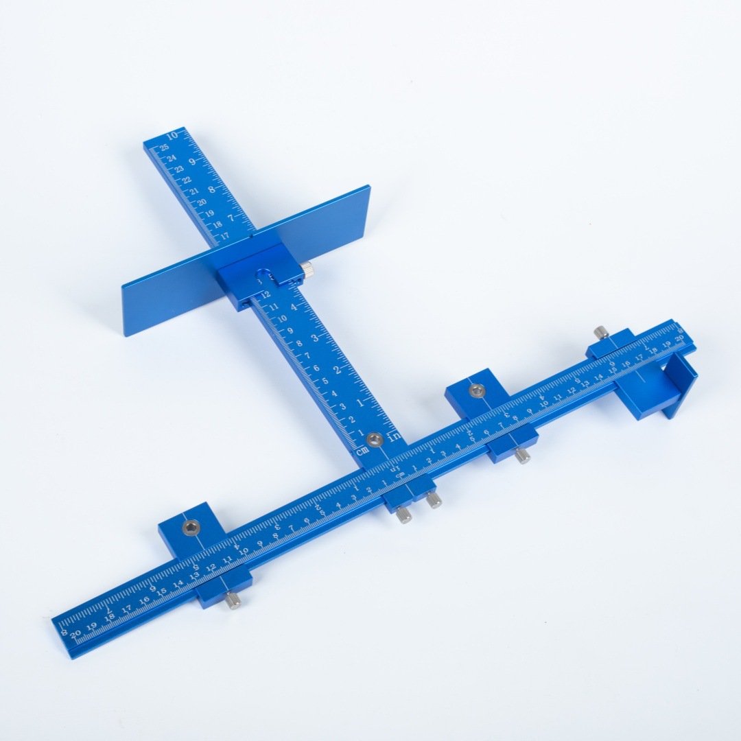 Aluminum Cabinet Hardware Jig