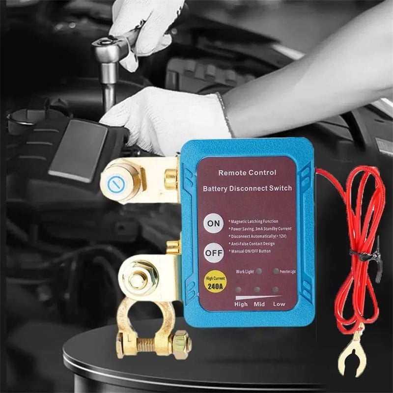 🔒⚡Remote control of car devices for anti-theft safety