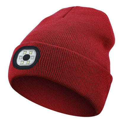 ❄️Winter— Gift Bluetooth Beanie with LED Headlight and Removable Speakers