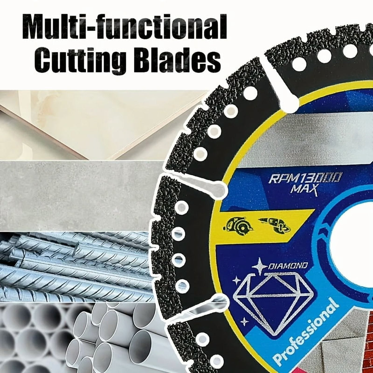 Multi-purpose Saw Blades : Cut Through Anything  for Unmatched Power and Precision