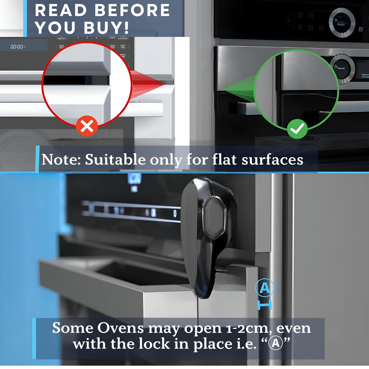 Universal Oven Lock for Child Safety