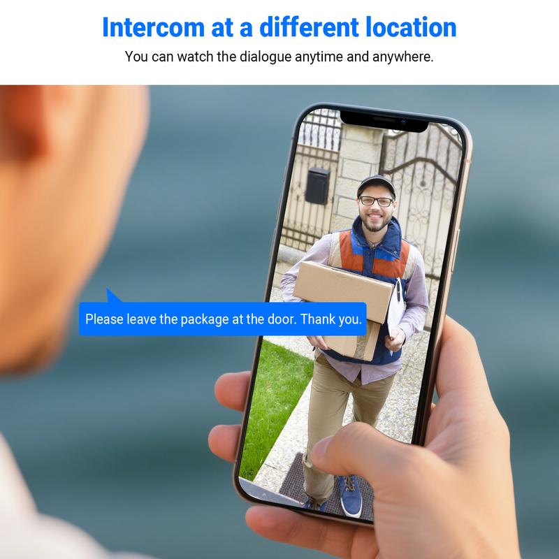 Wireless Doorbell Camera, Smart WiFi Video Doorbell