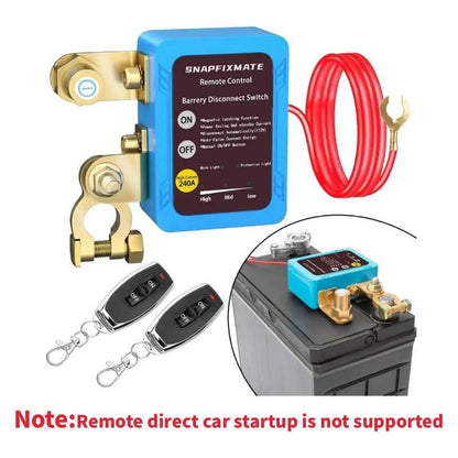 🔒⚡Remote control of car devices for anti-theft safety