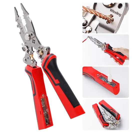 16 in 1 Wire Stripper Twister for Cutting and Pulling Wires