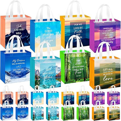 ✝️Christian Gifts: Inspirational Bible Verse Gift Bags – Inspire Your Faith Journey🌸