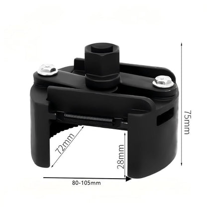 🔧 Adjustable Oil Filter Wrench | 60mm-105mm Universal Removal Tool