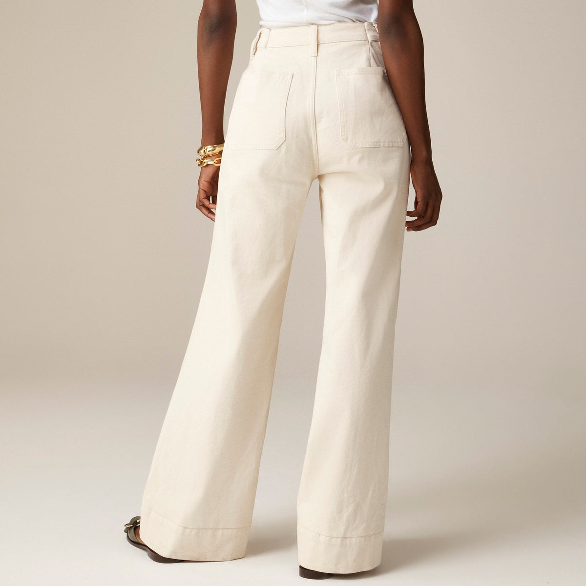 🧣👖Tummy Control Sailor Wide Leg Trouser