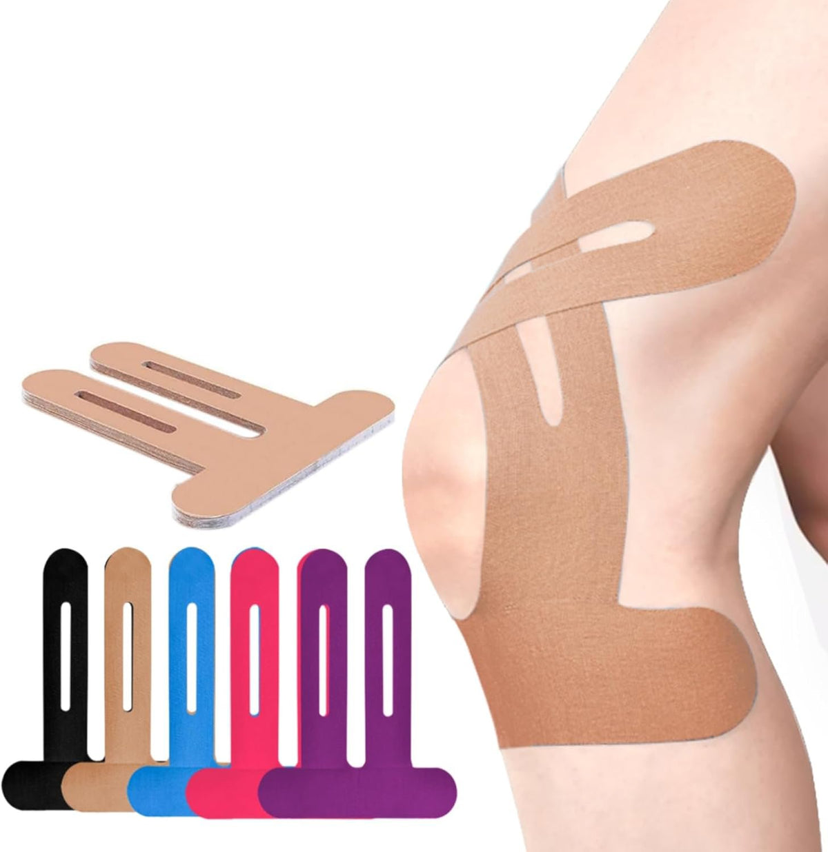 10/20pcs Precut Kinesiology Tape For Knees
