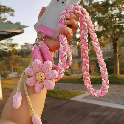 🌞Cute Floral Phone Crossbody Lanyard Hands-Free & Stylish!