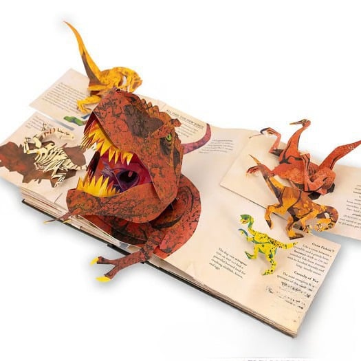 🦖3D Encyclopedia Prehistorica Dinosaurs📙HARDCOVER