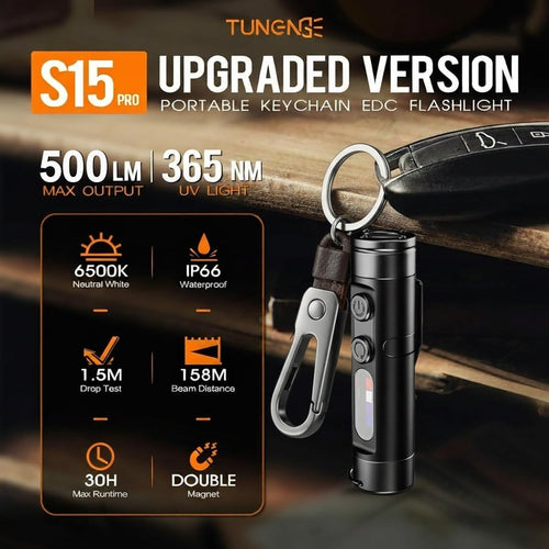 Pocket Rechargeable EDC Flashlight