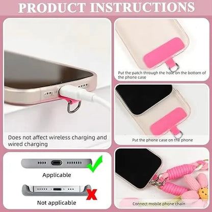 🌞Cute Floral Phone Crossbody Lanyard Hands-Free & Stylish!