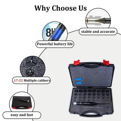 Professional Aperture Red/Green Aiming Kit Aperture Aiming with 32adapters