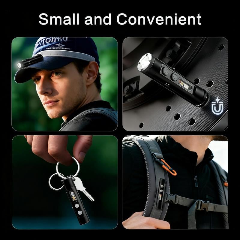 Pocket Rechargeable EDC Flashlight