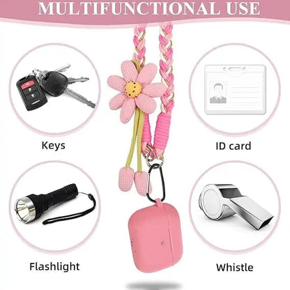 🌞Cute Floral Phone Crossbody Lanyard Hands-Free & Stylish!