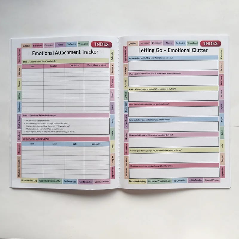 🔥LAST DAY 50% OFF - ✍️2026 Declutter Journal Workbook