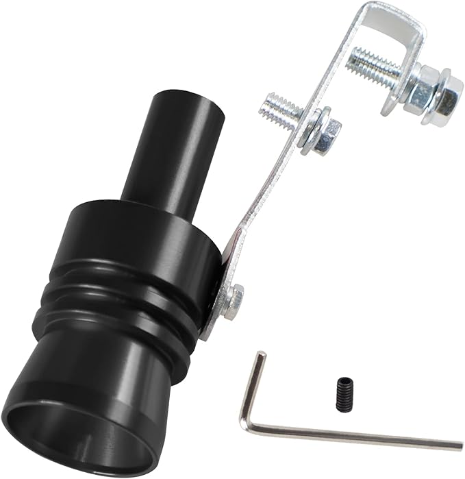 🔥🎁Aluminum Alloy Universal Turbo Whistle,Turbo Sound Exhaust Muffler Pipe Whistle Car Roar Maker