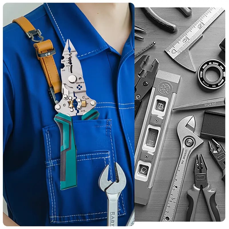 16 in 1 Wire Stripper Twister for Cutting and Pulling Wires