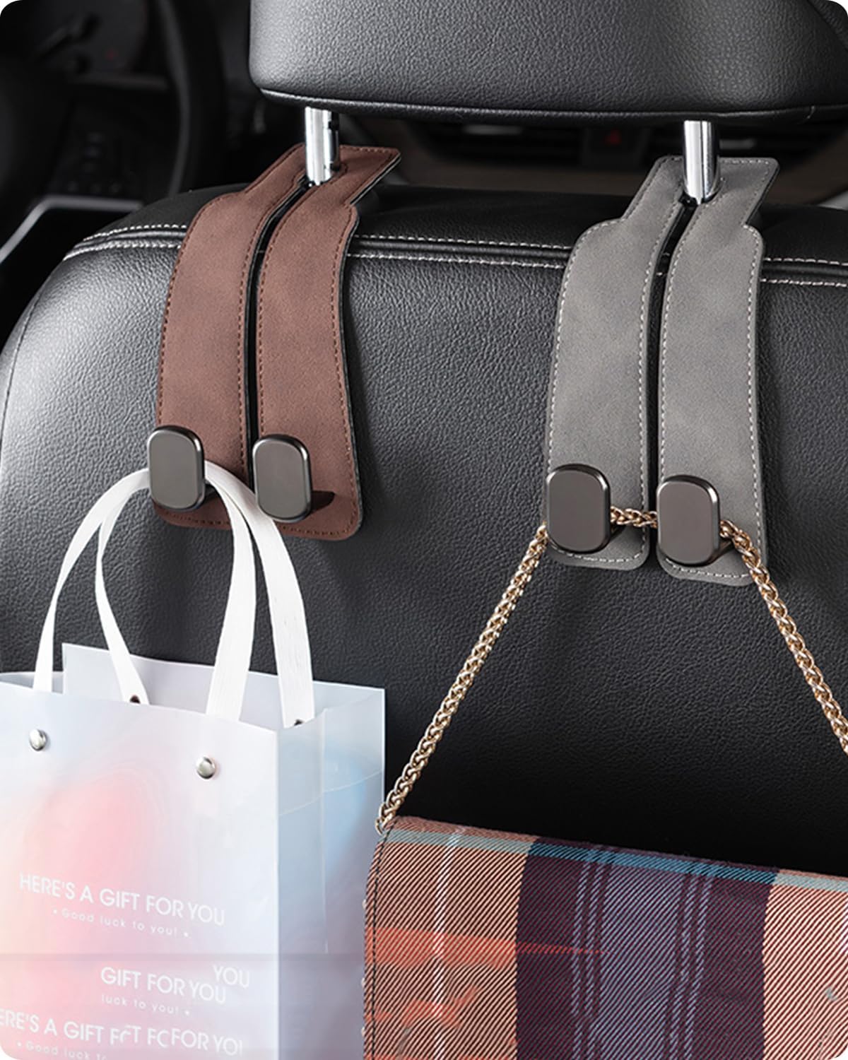 Premium Car Seat Headrest Hooks