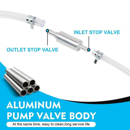 🔥 Brake Bleeder Hose 🔧 One-Way Check Valve Tube Bleeding Tool Kit