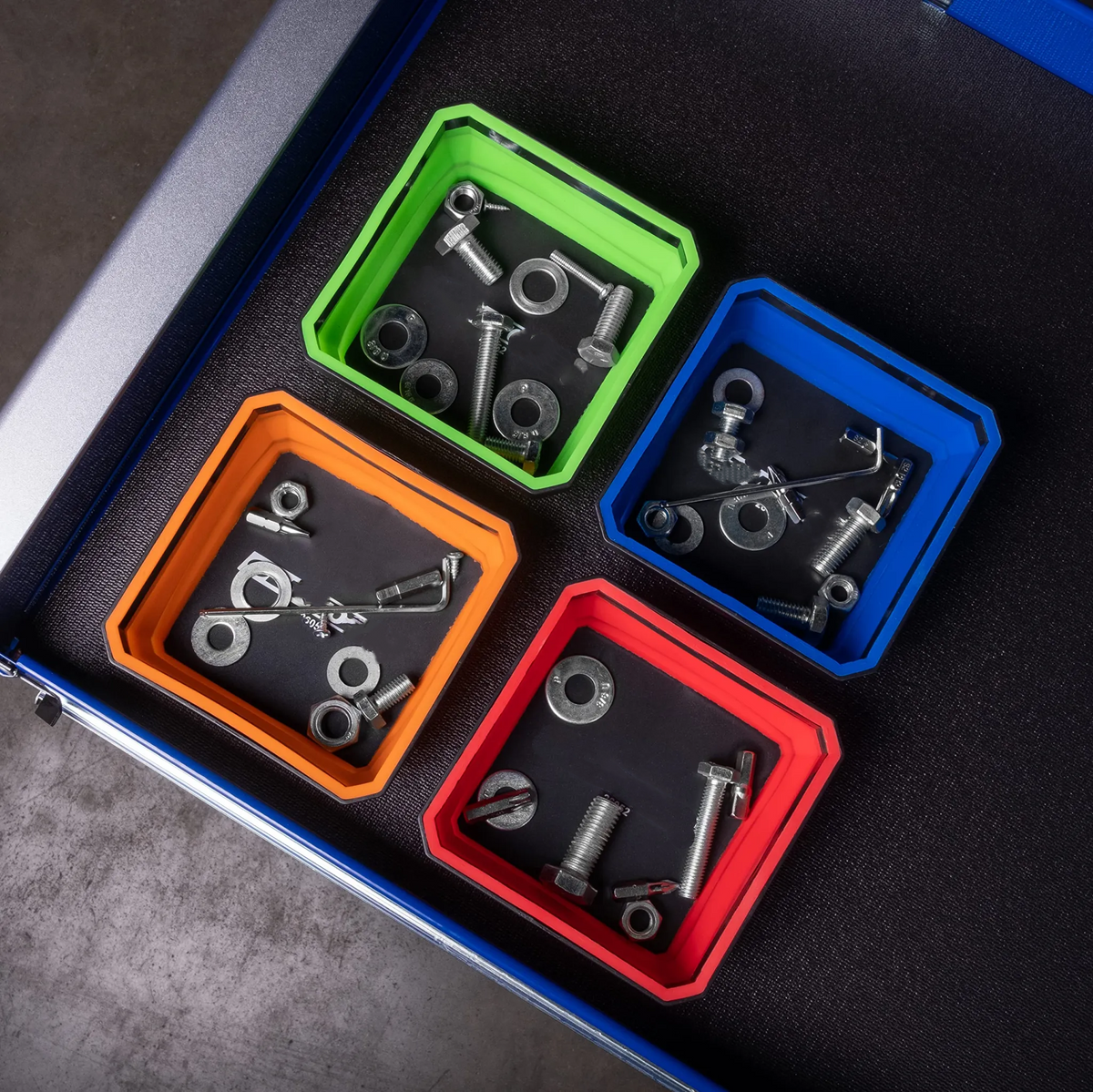 🌟🛠️Upgrade Collapsible Magnetic Parts Tray – Organize Small Tools & Parts!