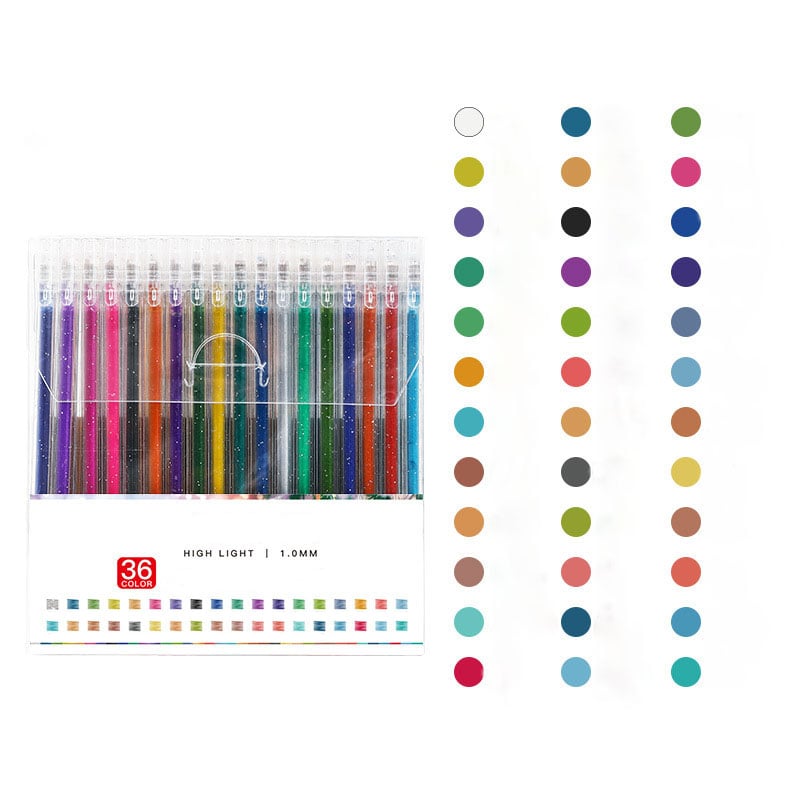🎁 Glitter Gel Pen Set