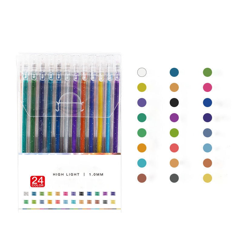 🎁 Glitter Gel Pen Set