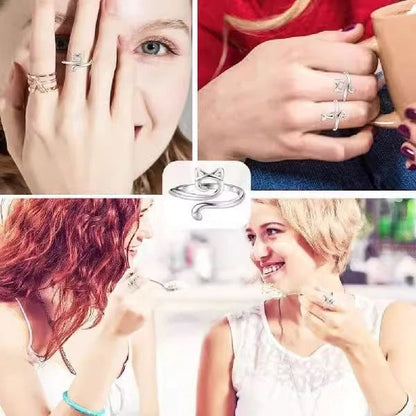 💥BUY 1 GET 1 FREE-Adjustable Knitting Crochet Loop Ring