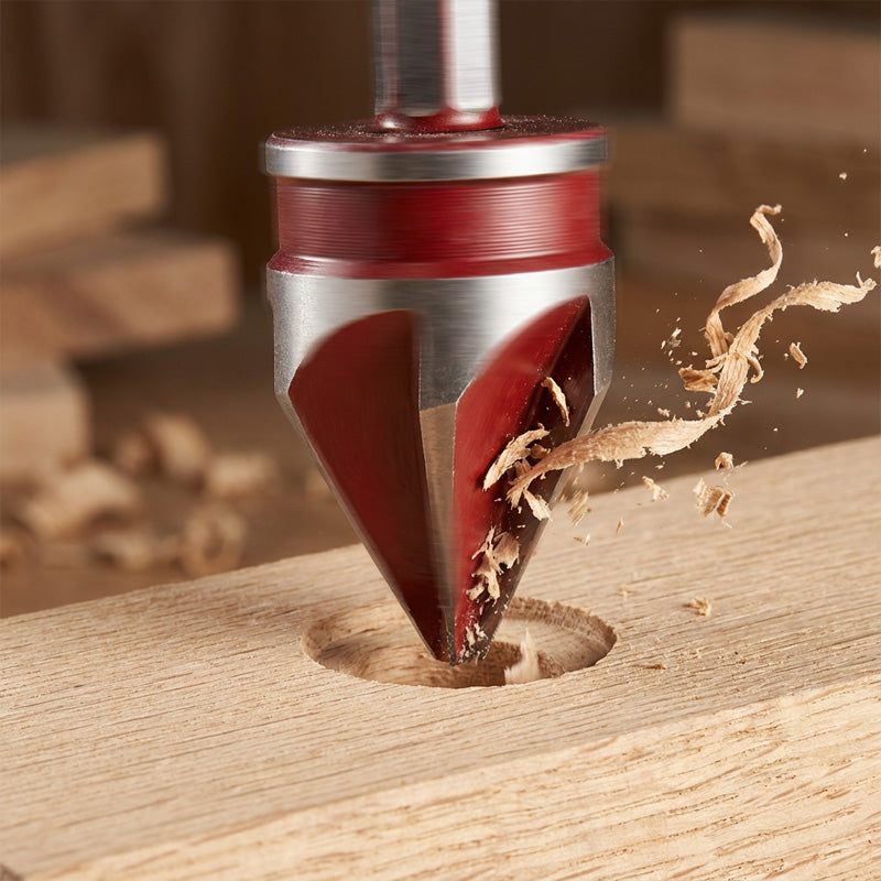 ✨ High-Carbon Steel Countersink Drill Bit Set — Precision Drilling for Wood and Metal! ✨