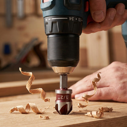 ✨ High-Carbon Steel Countersink Drill Bit Set — Precision Drilling for Wood and Metal! ✨